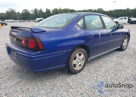 2005 Chevrolet Impala from USA, damaged, VIN 2G1WF52EX59310788